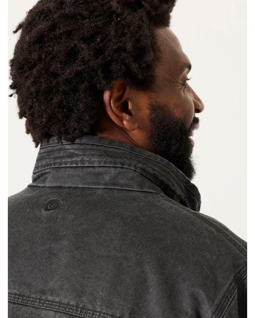 FatFace Gray Fatface Charcoal Lomond Jacket for men