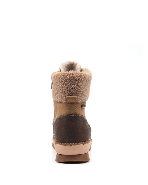Lunar Brown Blake W/Proof Ankle Boots