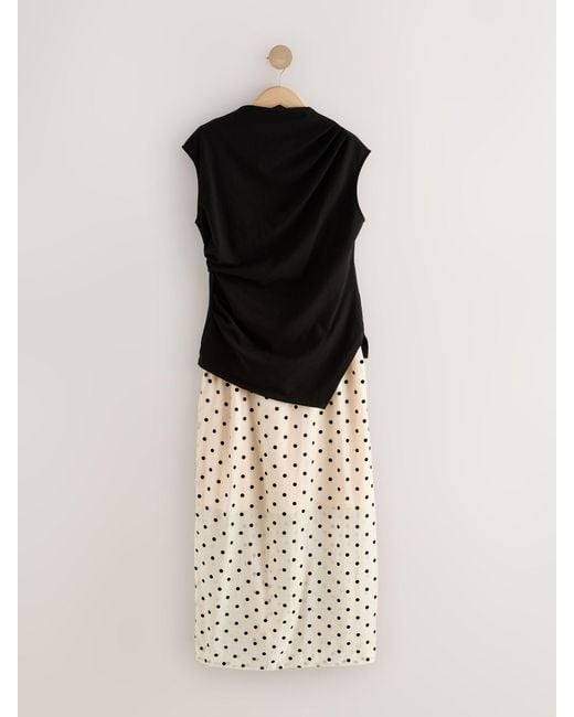 Next Next Black/White Polka Dot 2