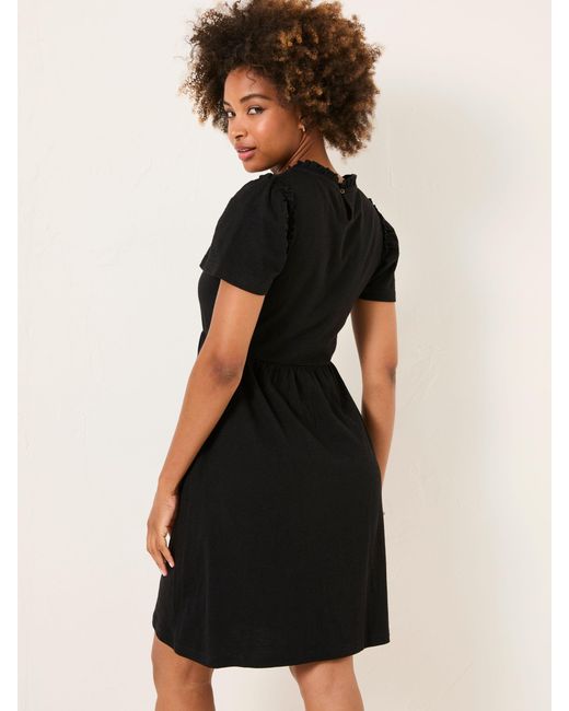 FatFace Black Fatface Josie Jersey Mini Dress