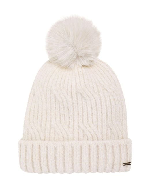 Weird Fish Red Blagdon Sparkle Bobble Hat