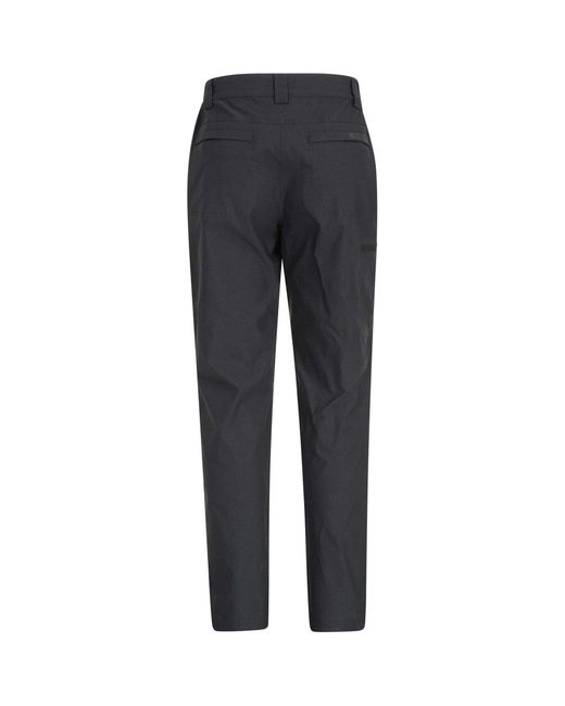 Mountain Warehouse Blue Hiker Stretch Quick Drying Uv Max Trousers