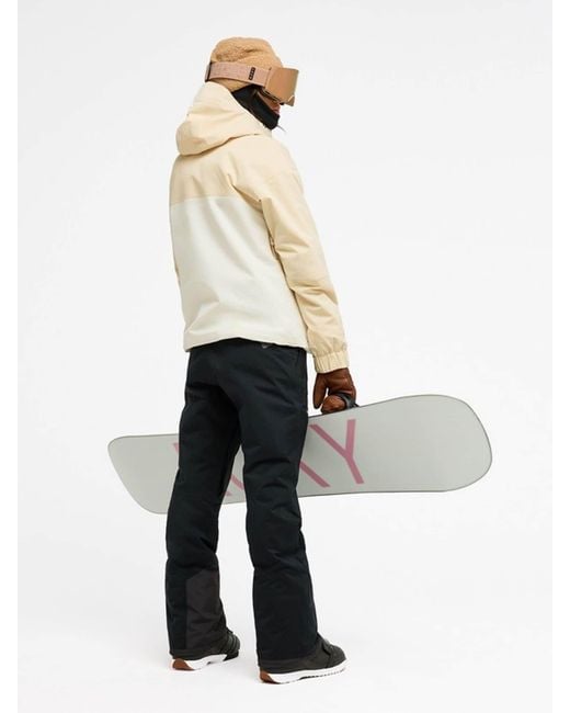 Roxy White Ice Bounded Technical Snow Jacket