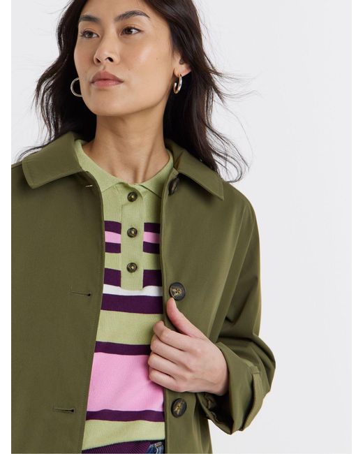 JD Williams Blue Car Coat