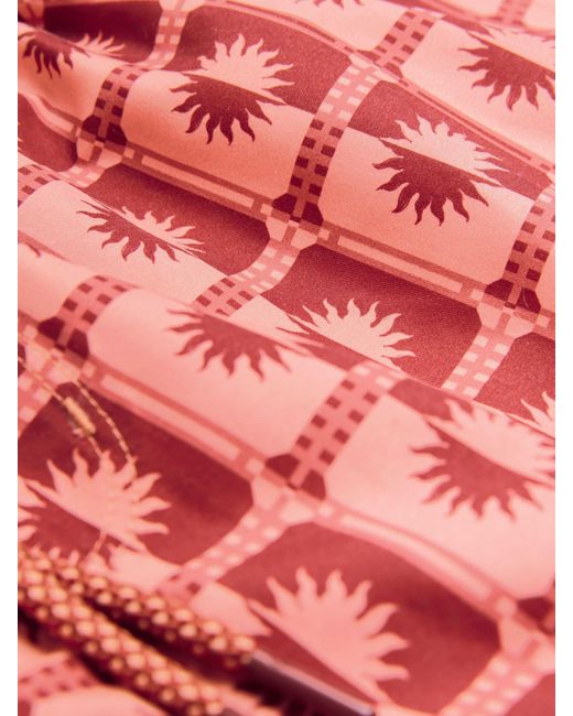 Next Red Printed Swim Shorts for men