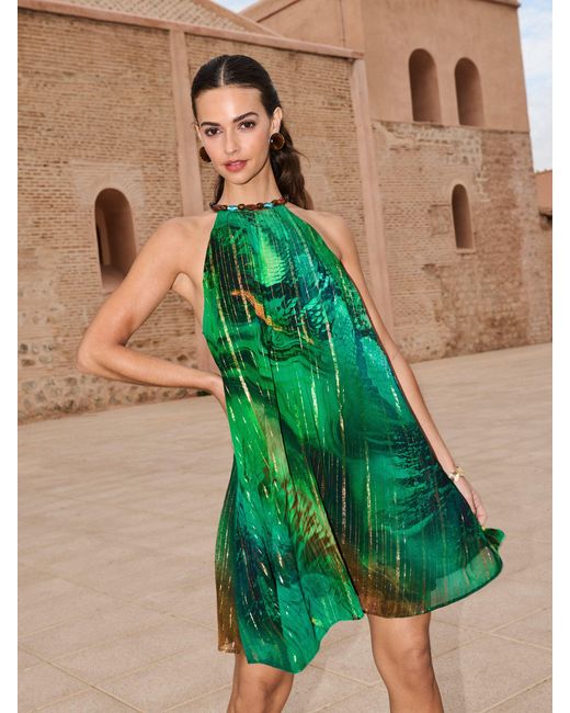 green snake print dress Skin Print" A-Line for Sale by Avenie Each piece is crafted from an exclusive print Plus Size Maxi Dresses, Woman,