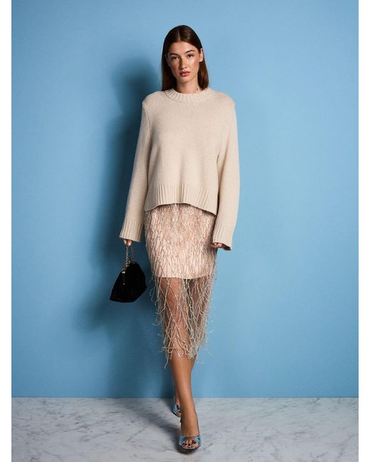 Next Natural Tabitha Simmons X Embellished Pencil Skirt