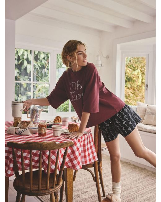 Next Red Short Pyjamas Set
