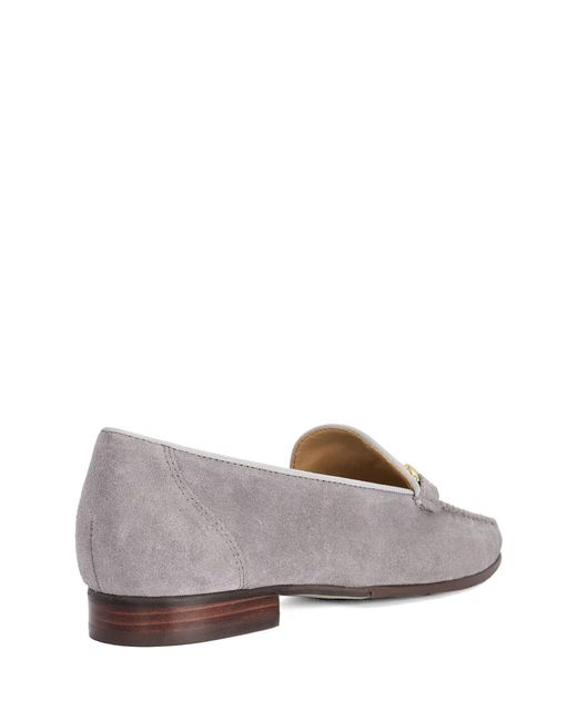 Dune Gray Gilli T Loafers