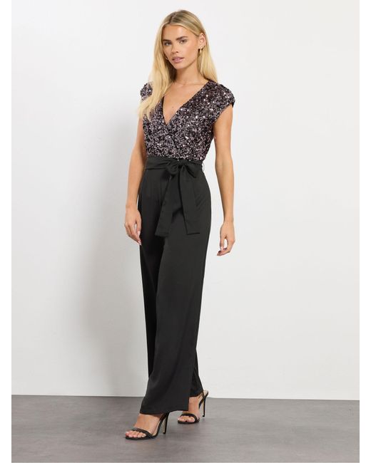 M Com Black Petite Sequin 2