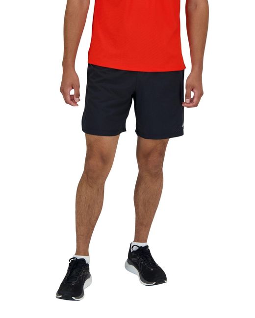Nb....Rc ❤️です。 New Balance Men's Red Rc 7Inch Shorts