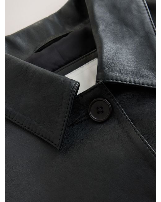 Next Black Leather Dolly Jacket