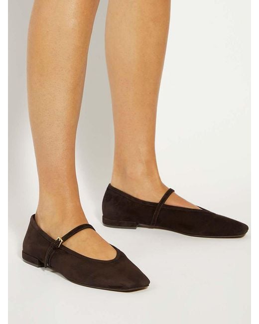 Dune White Hearthrob Ballet Pumps