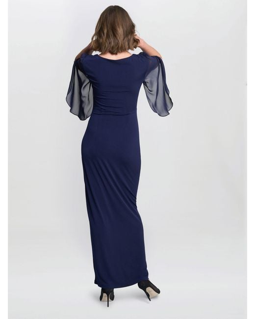 gina bacconi blue dress Jeanlee Jersey Dress Navy