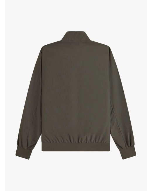 Fred Perry Green Fred Perry Brentham Jacket for men