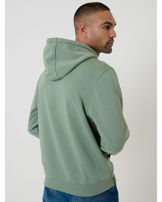 Threadbare Green Mint Hoodie for men