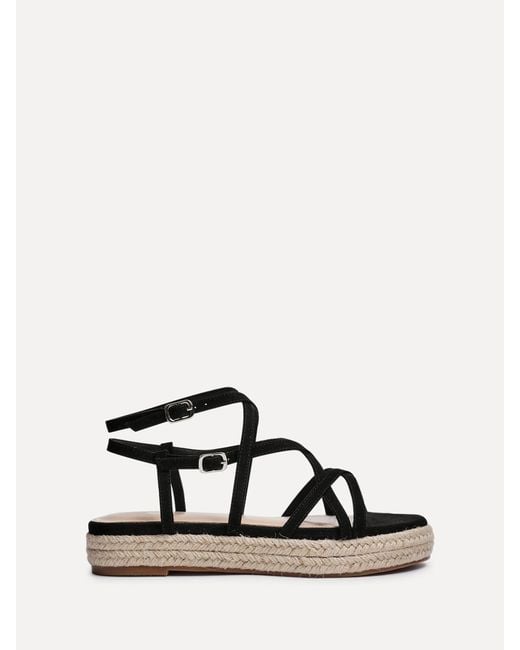 Linzi Natural Dezi Strapped Flatform Sandals
