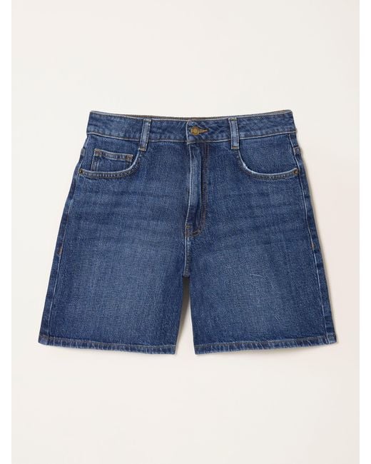 FatFace Blue Fatface Elsham Denim Shorts