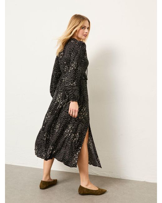 FatFace Black Fatface Tara Petite Floral Dress