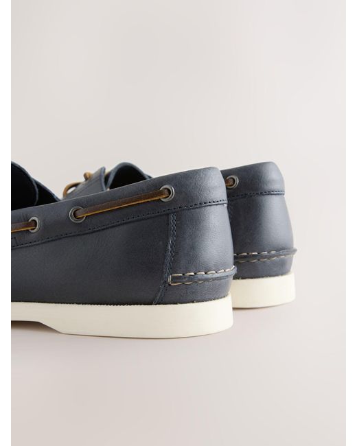 Next Bootsschuhe Aus Leder in Blue für Herren