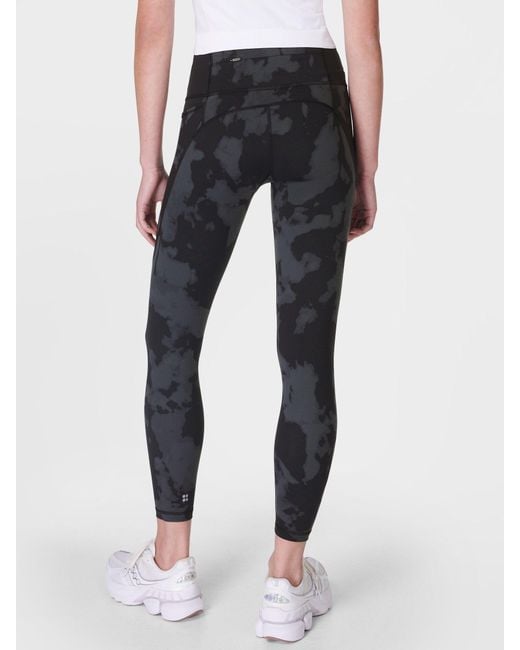 Sweaty Betty Blue 7/8 Length Power Workout Leggings