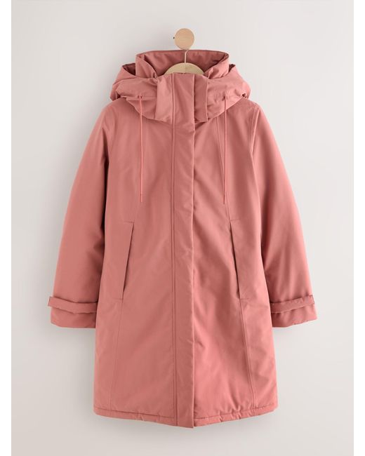 Next Pink Elements Waterproof Coat
