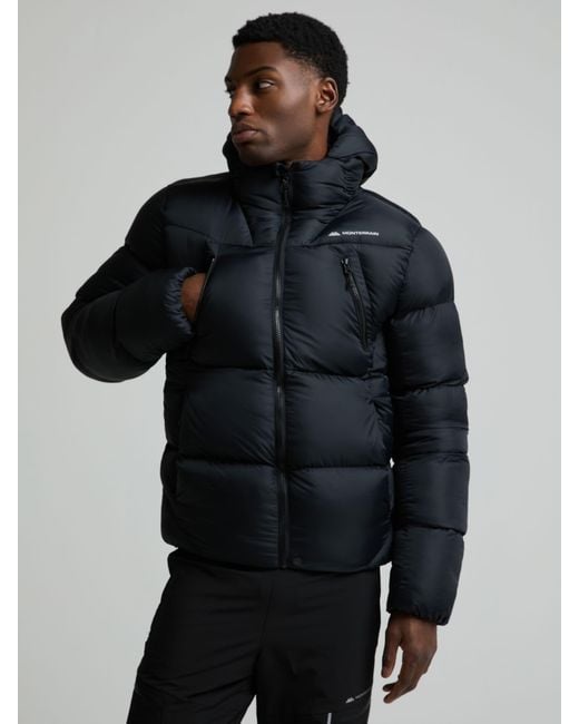 Monterrain Black Polar 2.0 Puffer Jacket for men
