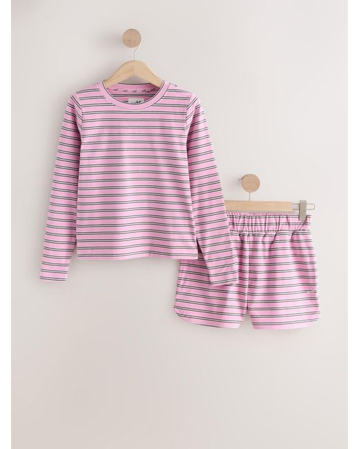 Self Pink Thermal Cosy Fleece Short Pyjamas
