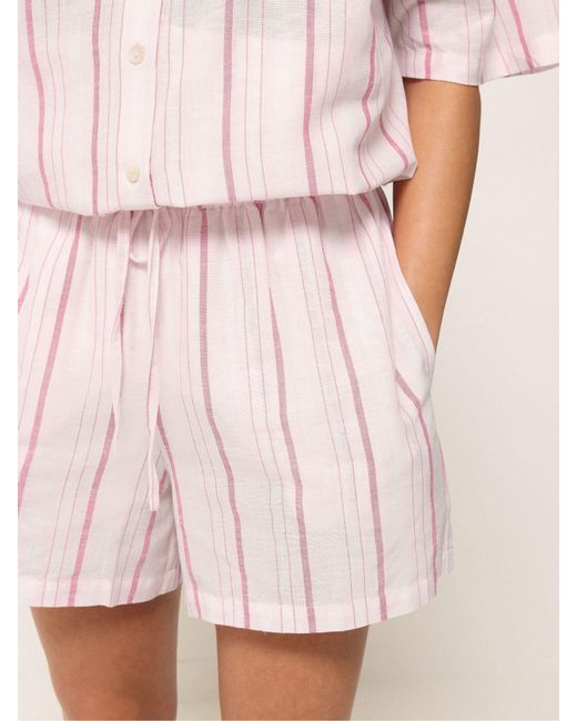 PixieGirl Petite Pink Striped Shorts
