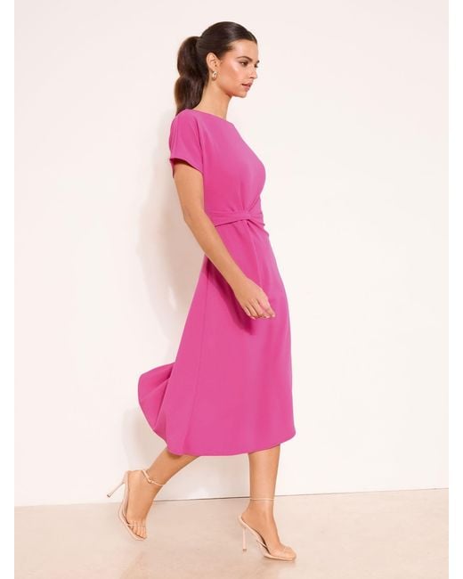 lipsy pink dress Lipsy London Hot Pink Strapless Or With Straps Mini Dress Size UK 6 US 2