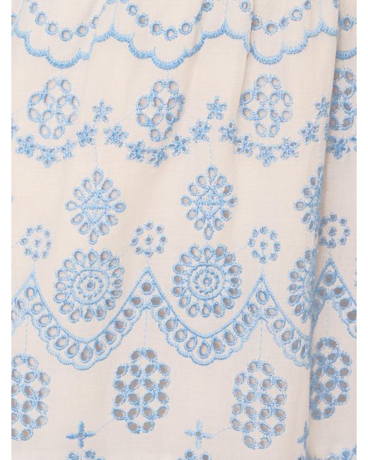 Adrianna Papell White Adrianna By Flounce Hem Short Dress