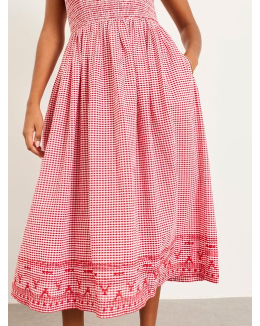FatFace Pink Fatface Emmy Petite Midi Dresses