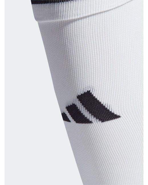 Adidas White Performance Team Sleeves Socks for men