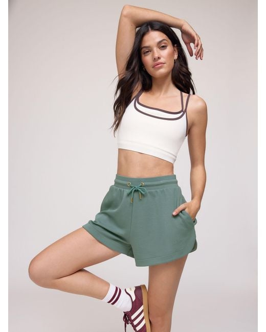OSIA Women's Green Modal Shorts