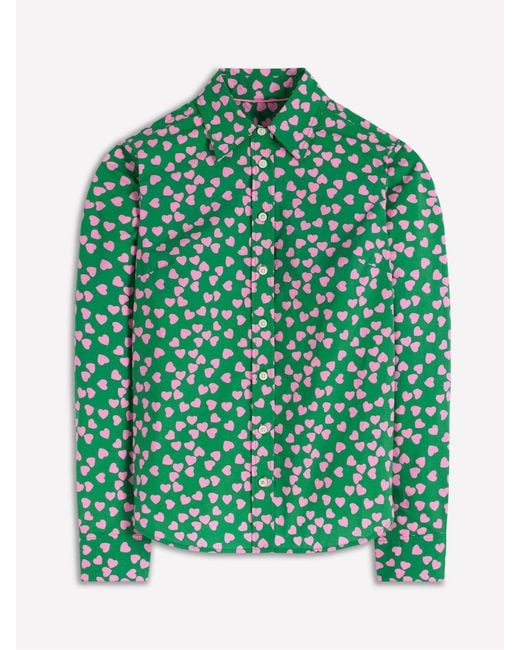 Boden Green Sienna Cotton Shirt