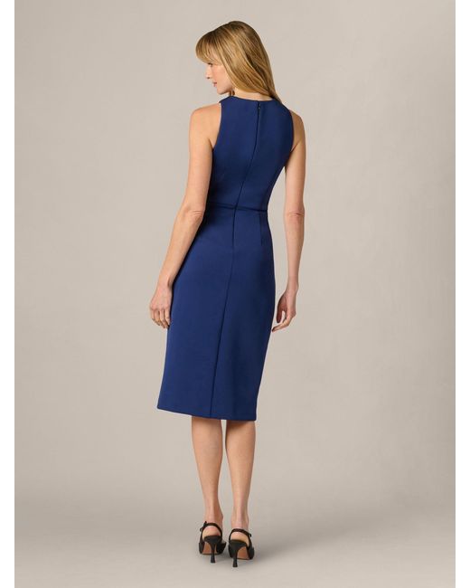 adrianna papell ruffle halter dress Buy Adrianna Papell Green Ruffle Crepe Halter Gown from Next USA