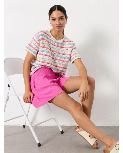 FatFace Pink Fatface Rylee Shorts
