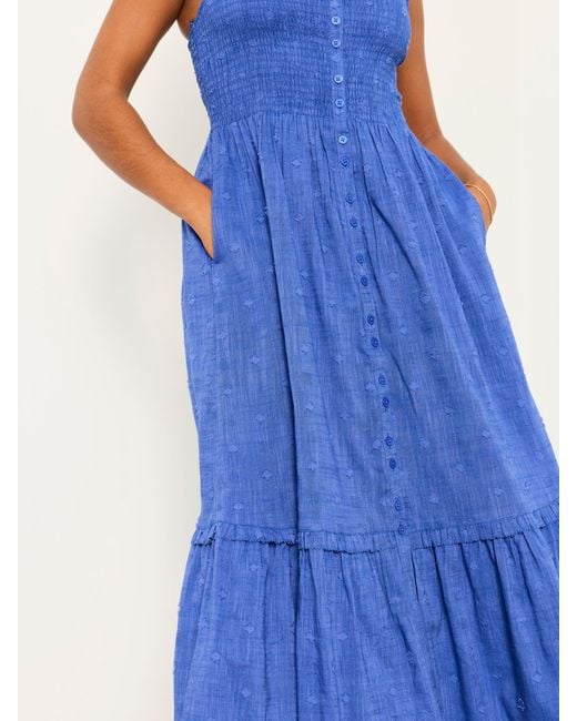 FatFace Blue Fatface Eva Regular Midi Dress