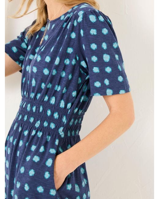FatFace Blue Fatface Liv Jersey Dress