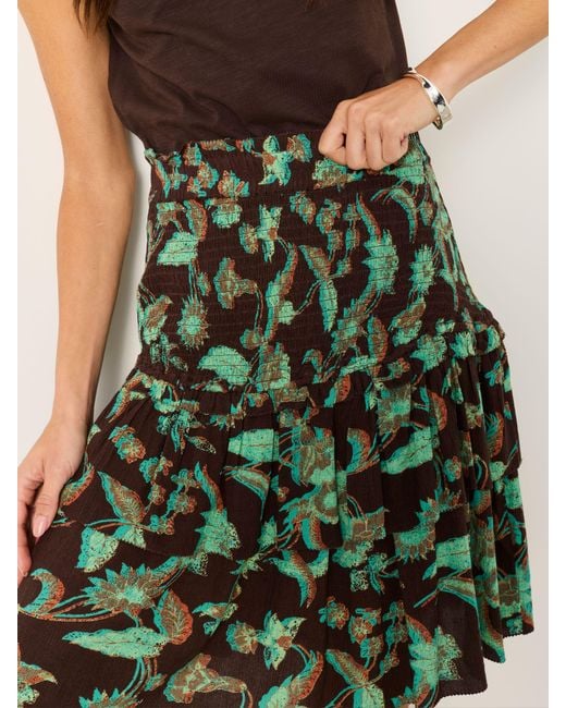 FatFace Green Fatface Maelle Regular Skirt