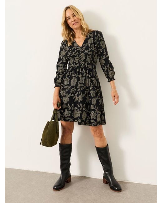 FatFace Black Fatface Nora Jersey Dress