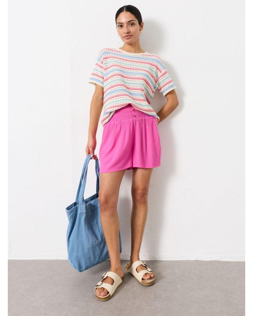 FatFace Pink Fatface Rylee Shorts
