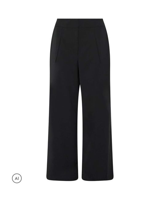 Evans Black Pleated Front Trousers
