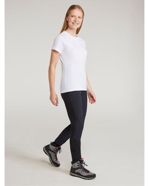 Mountain Warehouse Black Etna Water Resistant Uv Max Leggings