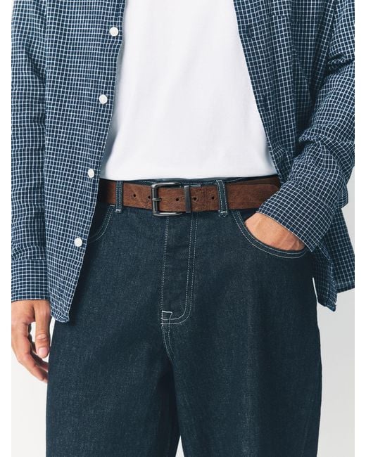 Next Black Reversible Belt for men