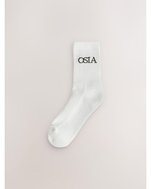 OSIA Black Socks 2 Pack