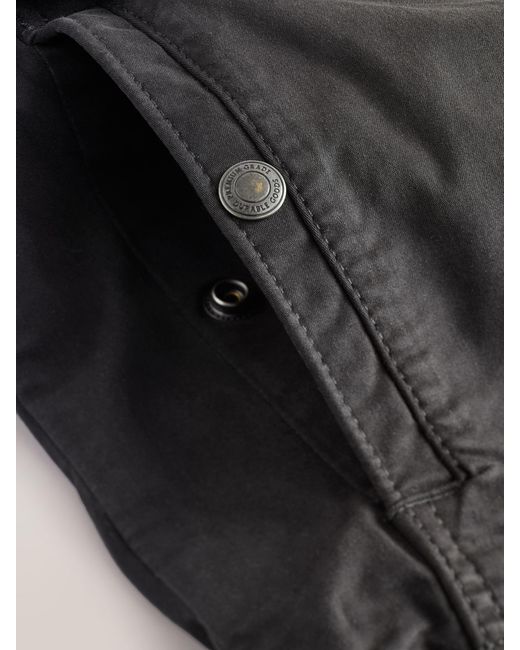 Next Black Zip Through Funnel Jacket for men