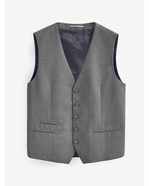Skopes Madrid Regular Fit Anzug Weste in Gray für Herren
