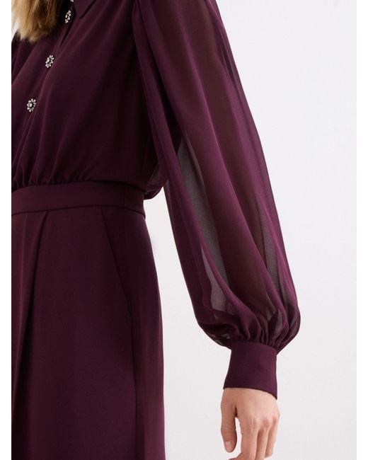 Phase Eight Purple Petite Emily Dress