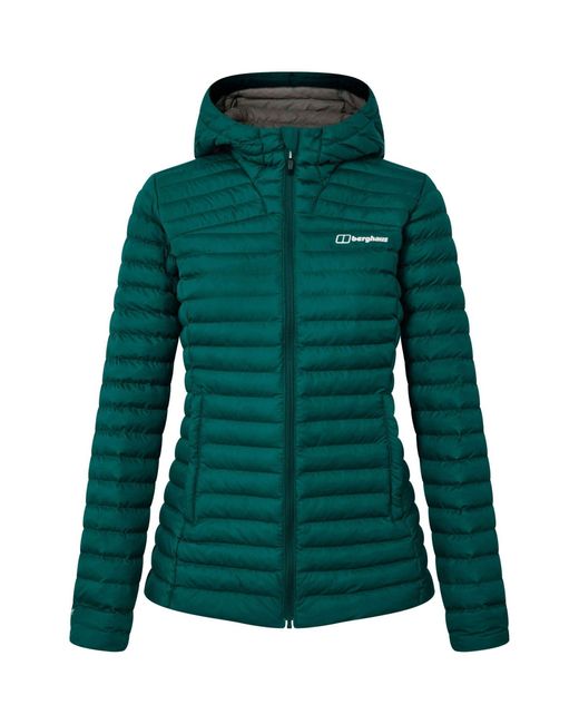Berghaus Green Nula Micro Padded Water Resistant Coat for men